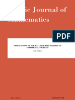 1954 - Application of The Rayleigh Ritz Method To Variational Problem by Indritz