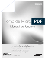 Manual de Usuario Microondas Samsung Cheff Amw83e-Wb - SB - Xpe - 03427f