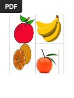 Healthy and Unhealthy Food Flashcard