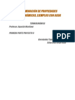 2 - Determinación de Propiedades Termodinámicas (Ejemplos Con Agua)