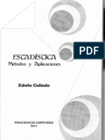 Estadistica Metodos y Aplicaciones de Edwin Galindo PDF