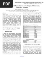 Vector Control of AC Motor Drive For Active Damping of Output Using Passive Filter Resonance