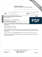 May/June 2015 Paper 2 ICT