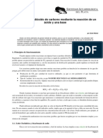 Formacion de CO2 Mediante Reaccion de Neutralizacion