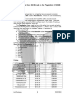 Comparing The Xbox 360 Arcade To The Playstation 3 120GB