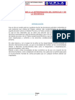 Problemas Comunes A La Determinación Del Domicilio y de La Residencia