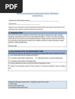 Performance Appraisal Template