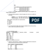 Lista de Exercício Matemática