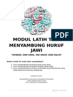 Modul Sambung Huruf Jawi