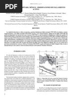 El Graben de Querétaro, México. Observaciones de Fallamiento Activo