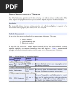 Direct Measurement of Distance