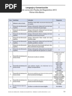 Pauta de Correccion Diagnostico 2013