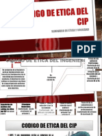 Interpretacion Del Codigo de Etica Del Cip