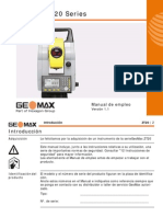 GeoMAx ZT20 UserManual Es V1.10