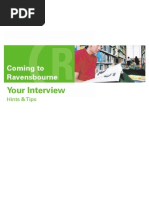 Your Interview: Coming To Ravensbourne