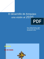 El Desarrollo de Arequipa: Una Visión Al 2030