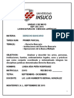 Derecho Bancario