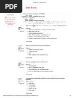 Shell Brunei - Certification Test