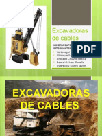 Excavadoras de Cables Resumen