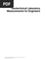 Geotechnical Laboratory Measurements For Engineers, John T. Germaine and Amy v. Germaine, 2009