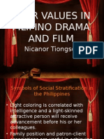 Four Values in Filipino Drama and Film