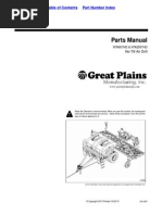 Great Plains Parts Manual NTA607HD & NTA2007HD