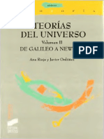 Rioja, Ana y Ordoñez, Javier - Teorias Del Universo Vol. II. de Galileo A Newton PDF