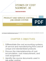 Cornerstones of Cost Management, 3E: Product and Service Costing: Job-Order System