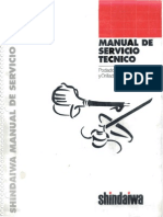 Manual de Servicio Tecnico Desmalezadoras Shindaiwa