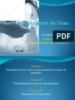 Traitement Eau TTE L3