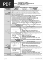 ITGCC Control Template