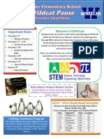 Important Dates: Wheeler's STEM Lab