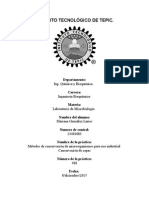 Practica 18 Metodos de Concervacion de Microorganismos Parauso Industrial