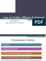 Law On Public Officers Explained