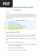 Ejemplos de Uso de Drones en GIS