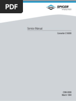 Service Manual: Converter C16000