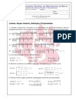 Lista de Calculo (Completa)