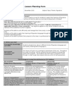 ED 345 Calvin College Lesson Planning Form