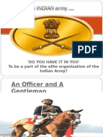 'Do You Have It in You' To Be A Part of The Elite Organization of The Indian Army?