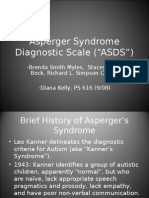 PS 571 Asperger Syndrome Diagnostic Scale PowerPoint