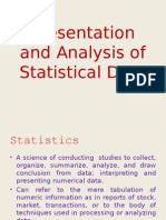 Data Presentation and Analysis