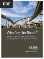 Who Pays For Roads US