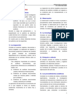 Lectura 01 Tecnicas y Procedimientos de Auditoria