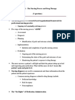 Chapter 1 - The Nursing Process and Drug Therapy