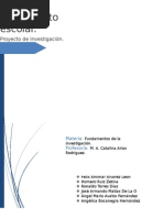 Bajo Rendimiento Escolar (Proyecto de Investigacion)