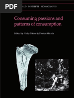 MILNER, N. y P. MIRACLE (Eds.) - Consuming Passions and Patterns of Consumption. 2002 PDF