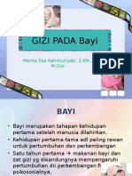 GIZI Pada BAYI