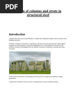 Design of Columns and Struts in Structural Steel