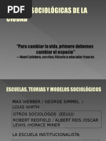 Modelos Sociologicos II y III CLASE