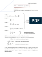 Chap 3 Differential Equations